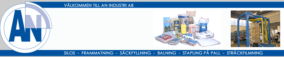 AN INDUSTRI AB - S&auml;ckfyllare